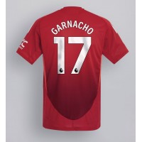 Camiseta Manchester United Alejandro Garnacho #17 Primera Equipación 2024-25 manga corta